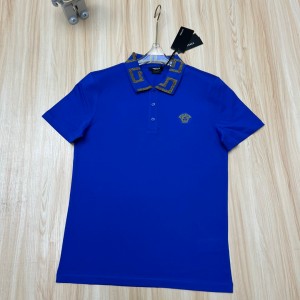 versace grece short-sleeved polo shirt