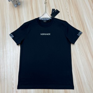versace embroidered logo t-shirt