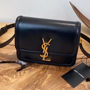 ysl yves solferino 18cm small satchel in box saint laurent leather