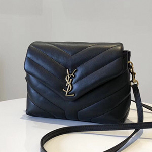 ysl yves saint laurent 20cm loulou toy bag in y-quilted leather
