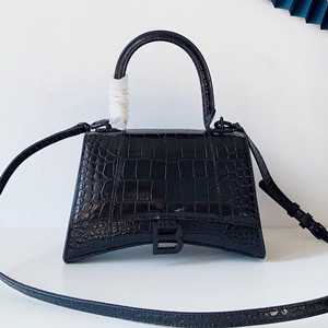 balenciaga hourglass medium top handle bag