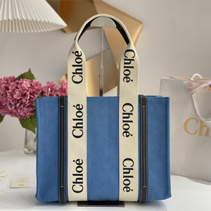 chloe 37cm medium woody tote bag