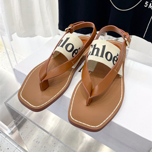chloe woody flat sandal shoes