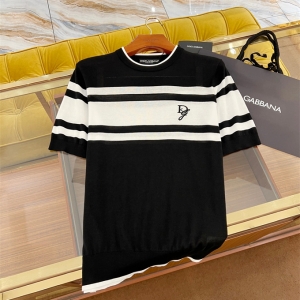 dolce & gabbana round-neck silk sweater