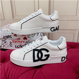 dolce & gabbana calfskin portofino sneakers shoes