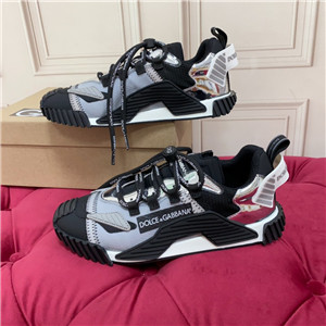 dolce & gabbana mixed-material ns1 sneakers shoes