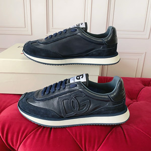 dolce & gabbana dg cushion calfskin sneaker shoes