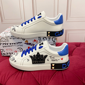 dolce & gabbana portofino nappa calfskin sneakers shoes
