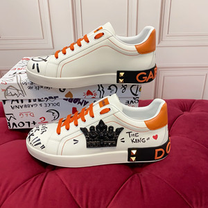 dolce & gabbana portofino nappa calfskin sneakers shoes