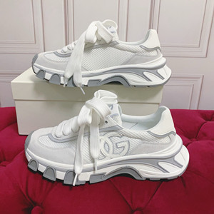 dolce & gabbana dg country road nylon and leather sneakers shoes
