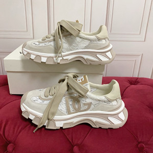 dolce & gabbana dg country road nylon and leather sneakers shoes