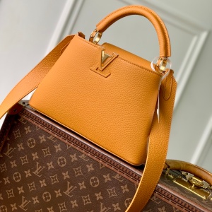 lv louis vuitton capucines handbag #m1497