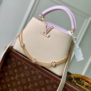 lv louis vuitton capucines bb small handbag #m25862