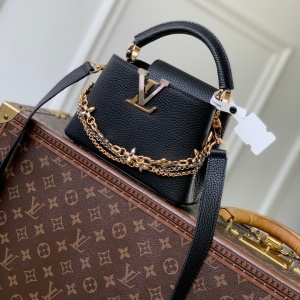 lv louis vuitton capucines mm bag #m27035