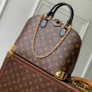 lv louis vuitton alma trunk pm small handbag #m27216