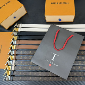 lv louis vuitton 2.0cm calfskin belt