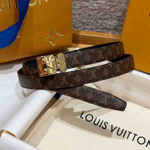 lv louis vuitton s-lock 18mm reversible belt