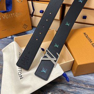 lv louis vuitton 4.0cm calfskin belt