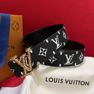 lv louis vuitton 4.0cm calfskin belt