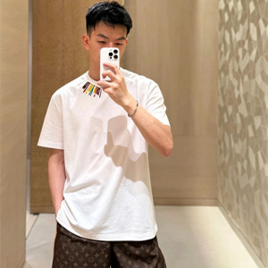 lv louis vuitton cotton t-shirt