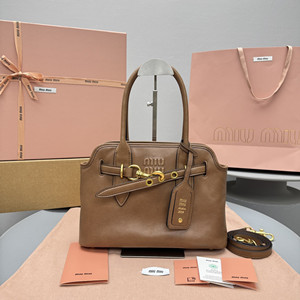 miumiu aventure nappa leather bag