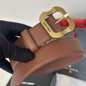 miumiu 3.5cm leather belt