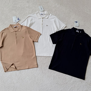 burberry metal knight cotton polo shirt