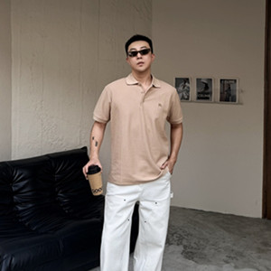burberry metal knight cotton polo shirt