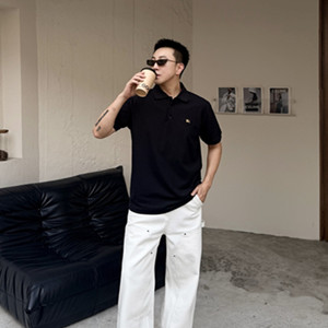 burberry metal knight cotton polo shirt