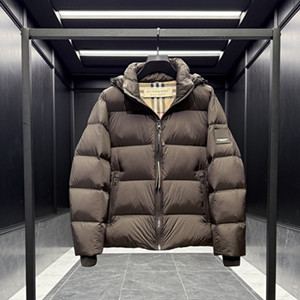 burberry hooded puffer jacket