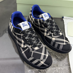 9A+ quality burberry check terrace sneakers shoes