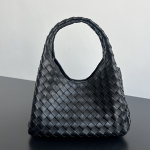 bottega veneta campana full intrecciato nappa leather hobo shoulder bag #854248