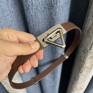 bottega veneta 2.0cm bv point calfskin belt