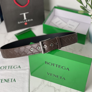 bottega veneta 3.5cm intreccio calfskin belt