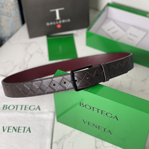 bottega veneta 3.5cm intreccio calfskin belt