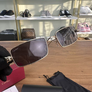 clear stock cartier sunglasses