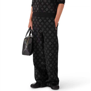 casablanca monogram jacquard trousers