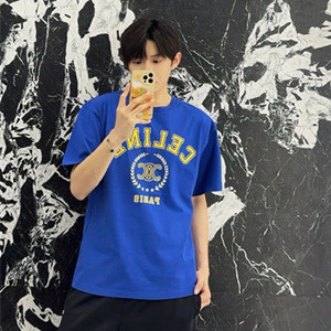 celine t-shirt in cotton jersey