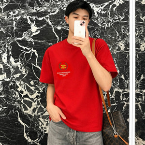 celine t-shirt in cotton jersey