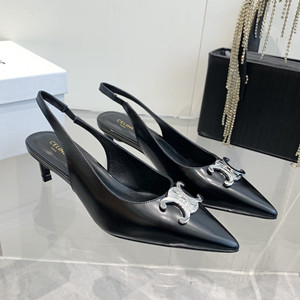 celine alma triomphe slingback shoes