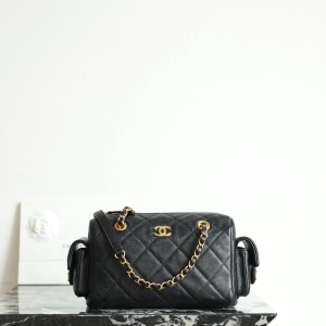 chanel 25p spring-summer mini bowling bag