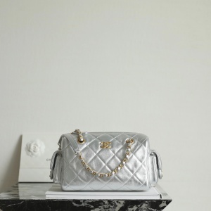chanel 25p spring-summer mini bowling bag