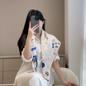 9A+ quality chanel scarf 90x90cm