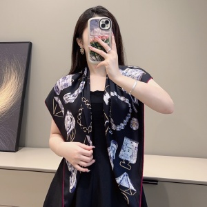 9A+ quality chanel scarf 90x90cm