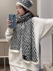 9A+ quality chanel scarf 195x35cm