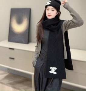 9A+ quality chanel scarf 30x200cm