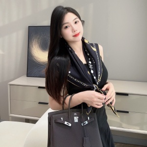 9A+ quality chanel scarf 90cm x 90cm