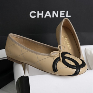 9A+ quality chanel quilted cc ballet flats