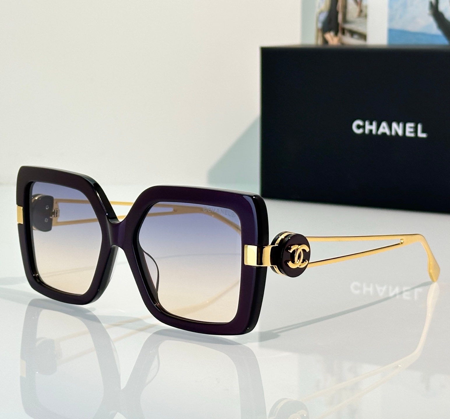chanel sunglasses 56口18-145
