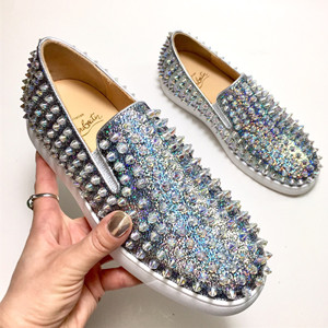 christian louboutin roller-boat women's/men's flat shoes
